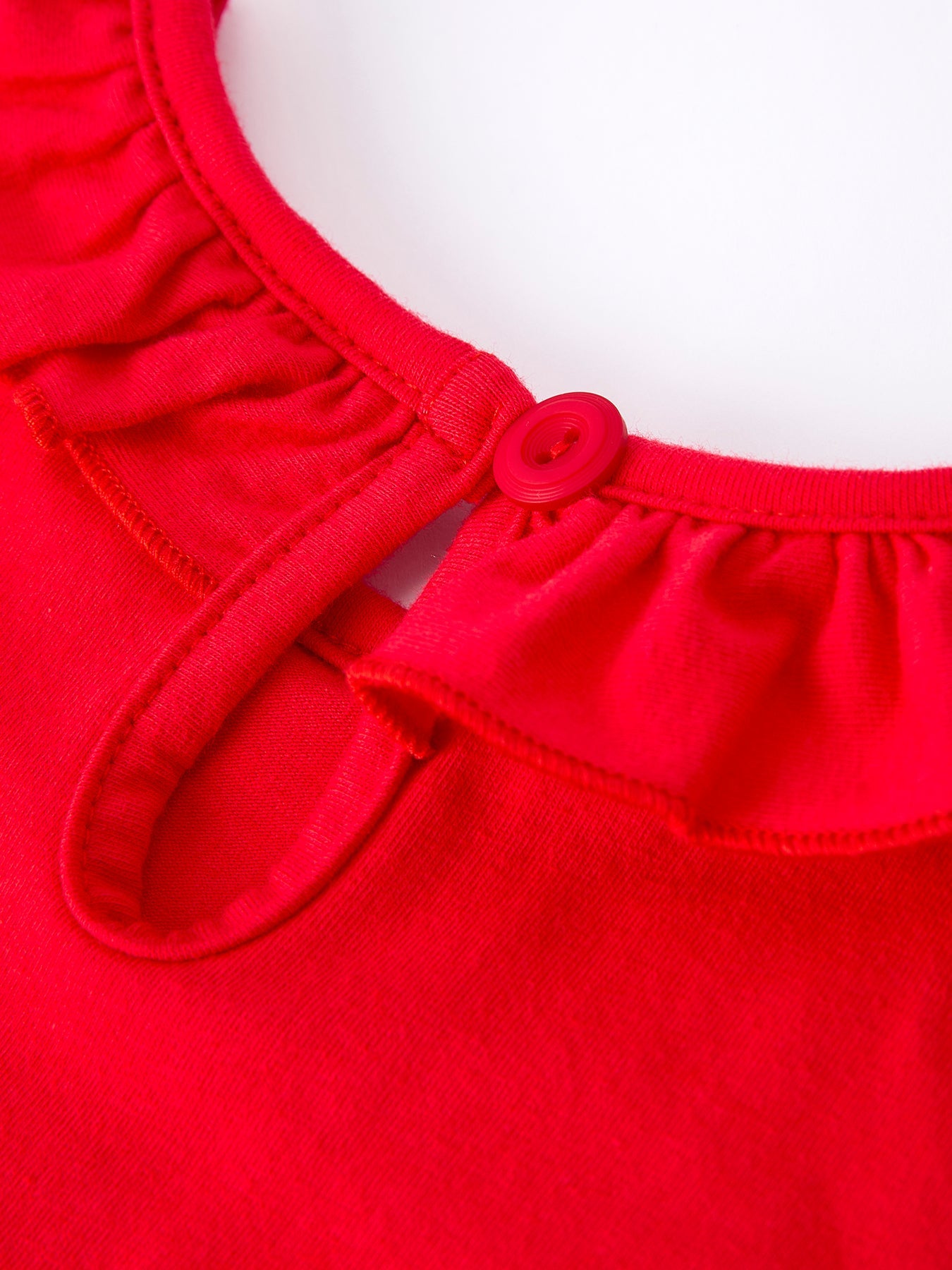 Christmas Smocked Dress with Green Bow and Tree Embroidery