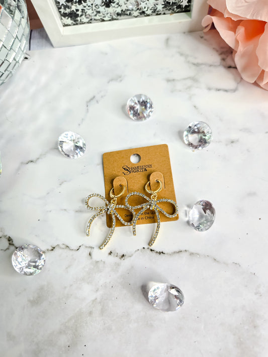 Anya bow knot earrings
