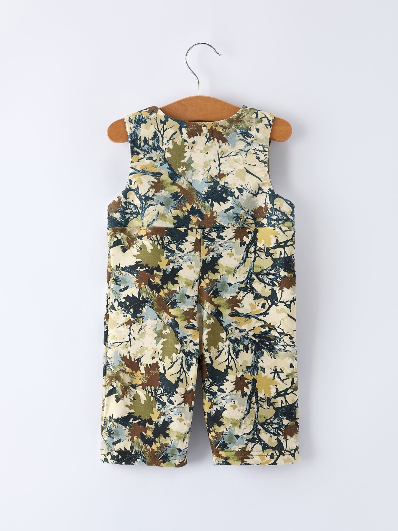 PREORDER  Camo Duck Smocking Embroidery Baby Boy Romper