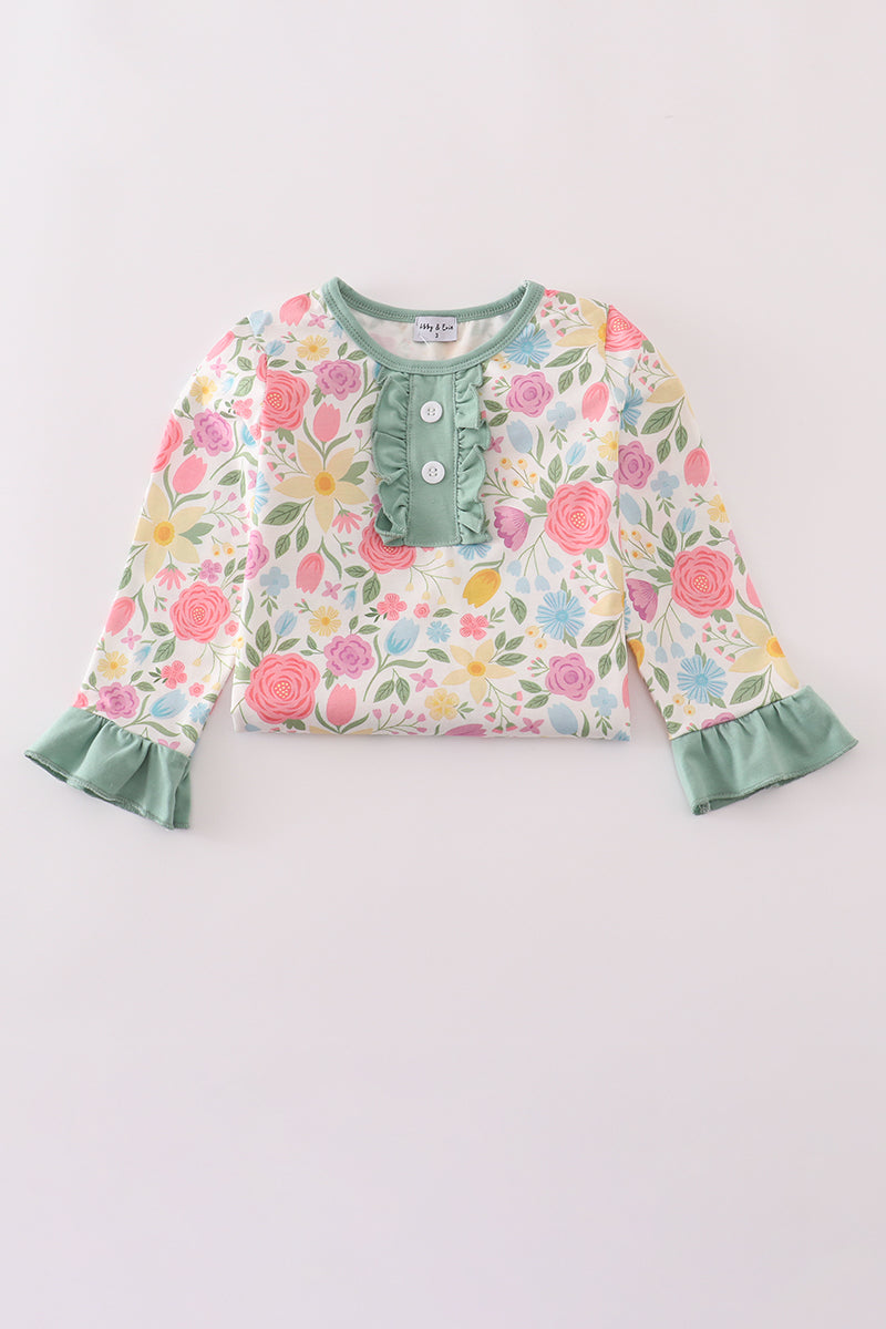 Floral print dress