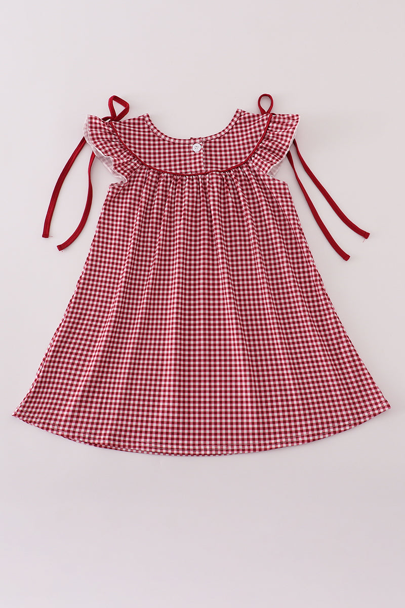 Alabama roll tide elephant embroidery dress