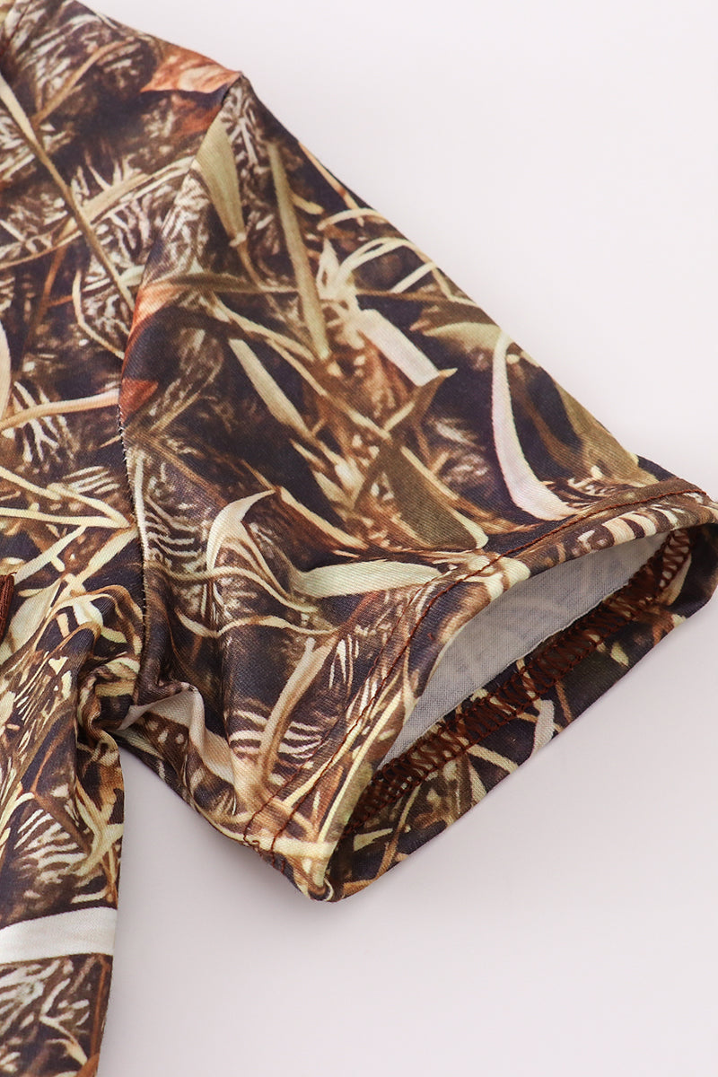 Camouflage pants set