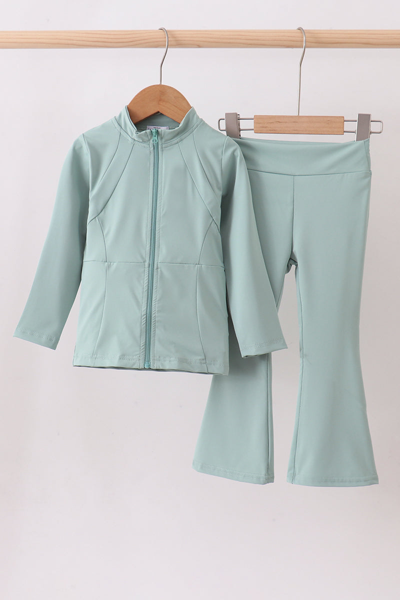 Sage active  flare pants set