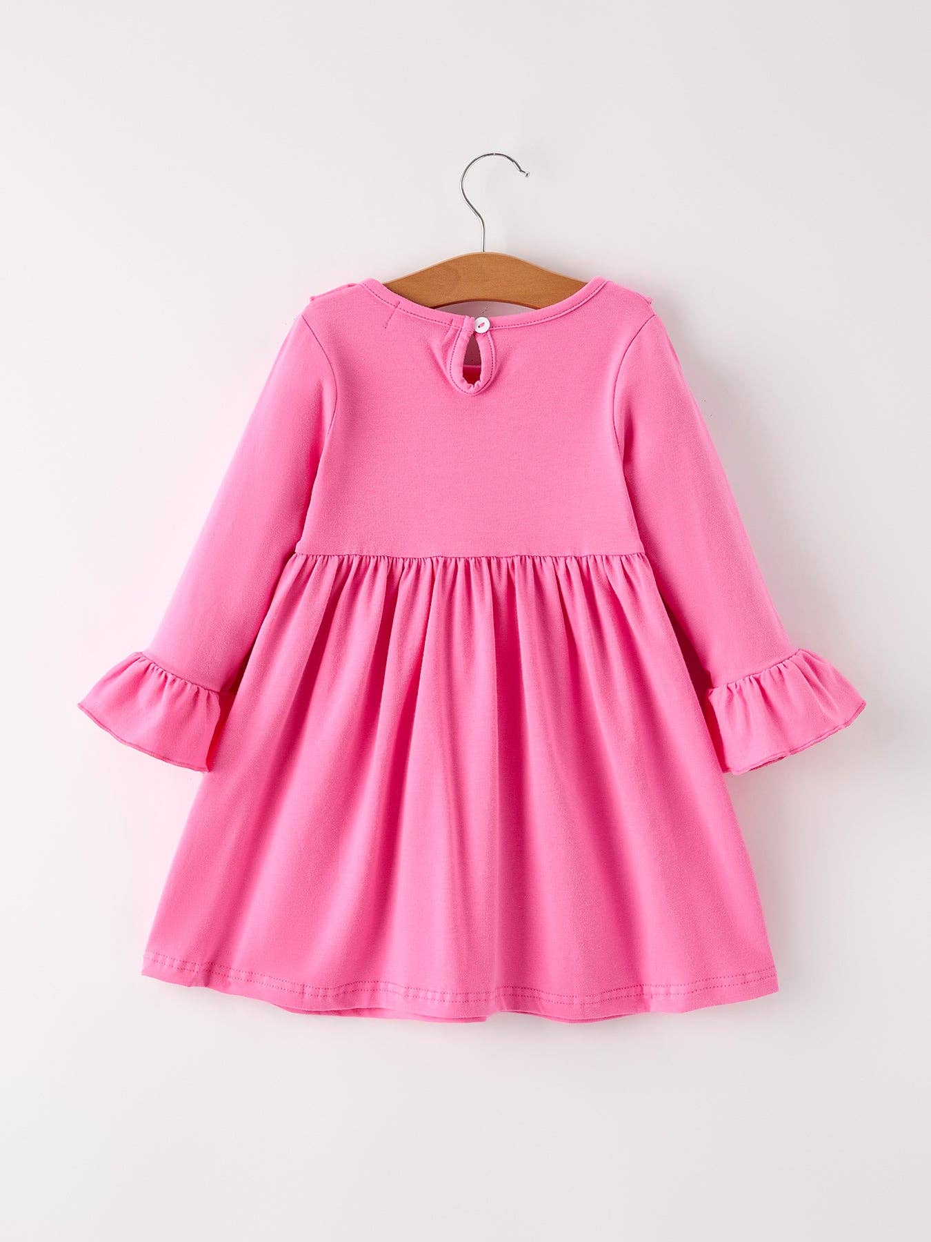 Fall Thanksgiving& Halloween "GOBBLE" Smock Embroidery Baby Girl Dress